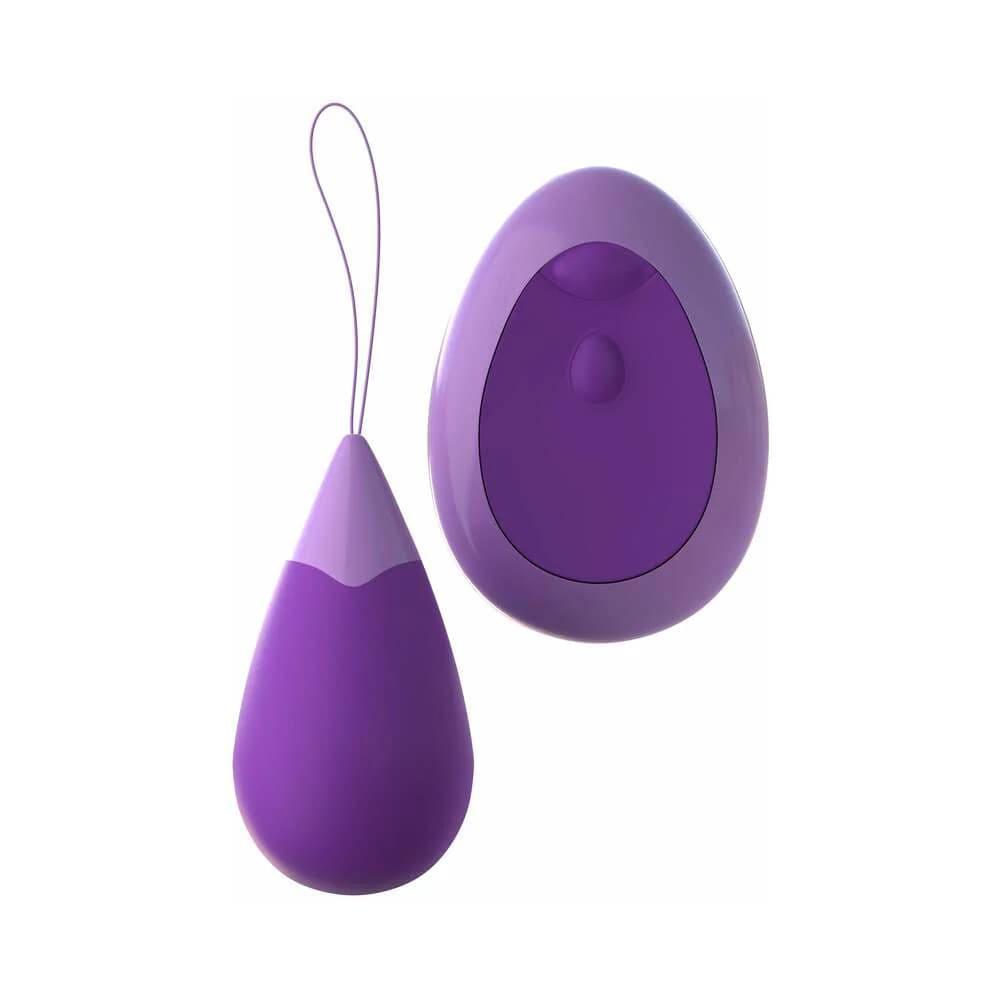 Fantasy For Her Remote Kegel Excite-Her Rechargeable Silicone Trainer Purple thumbnail