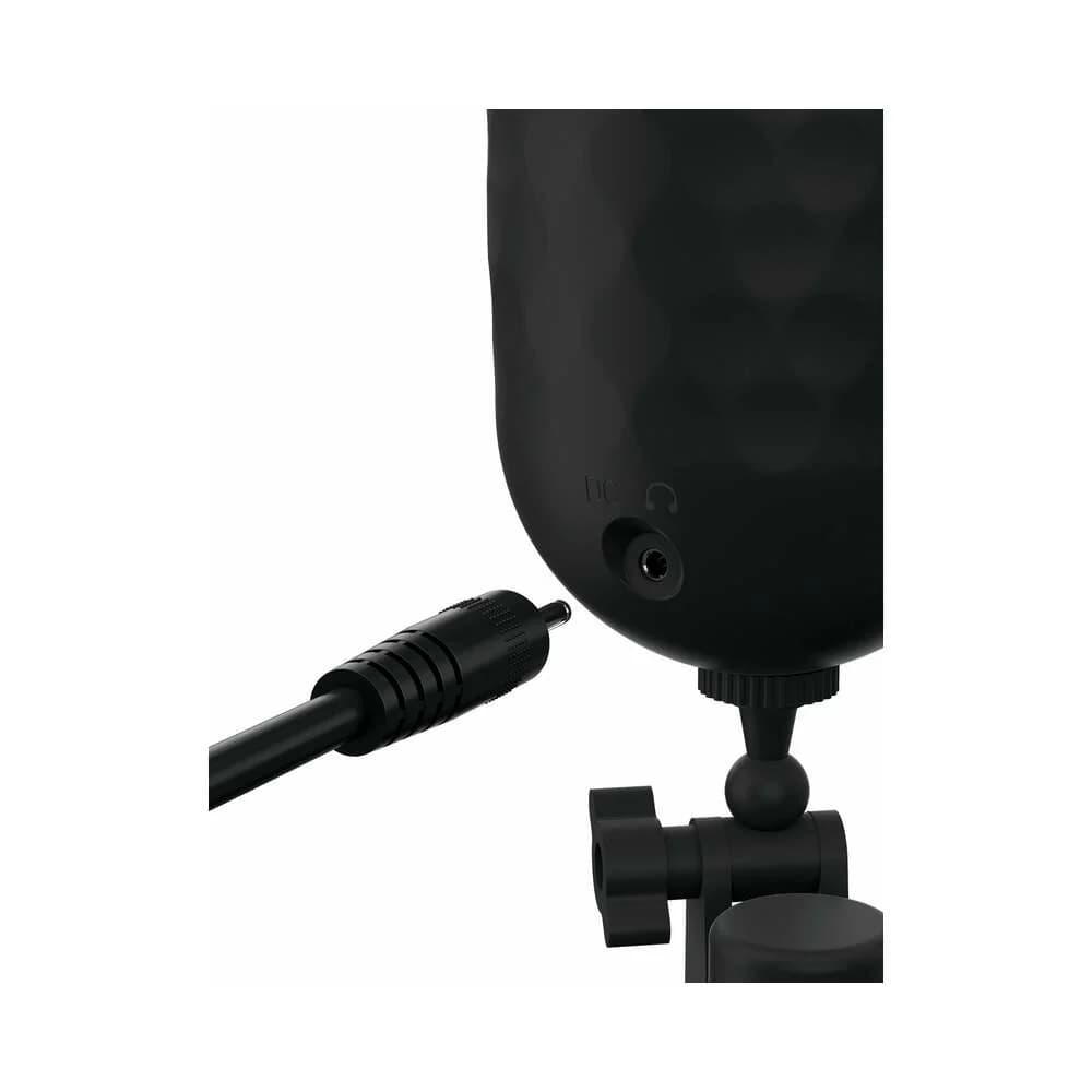 PDX Elite Vibrating Mega Milker Rechargeable Stroker With Hands-Free Suction Cup Beige/Black thumbnail