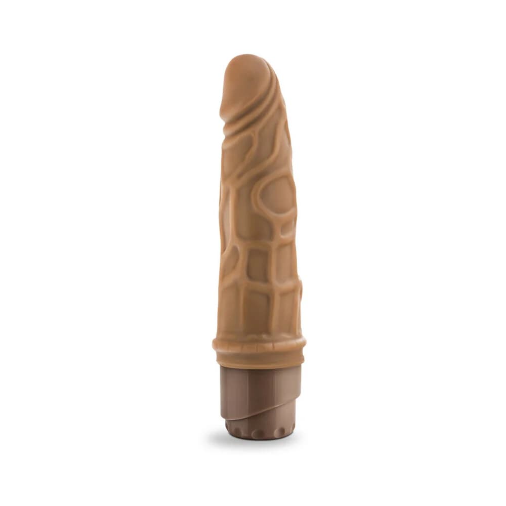 Dr. Skin Cock Vibe 3 Realistic 7.25 in. Vibrating Dildo Tan thumbnail