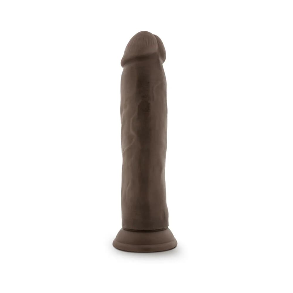 Dr. Skin Realistic 9 in. Dildo Brown thumbnail