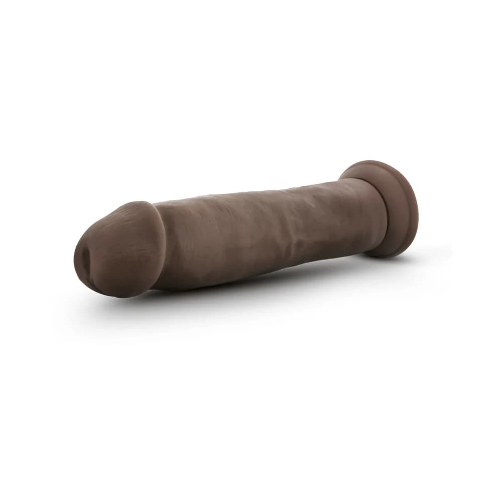 Dr. Skin Realistic 9 in. Dildo Brown thumbnail