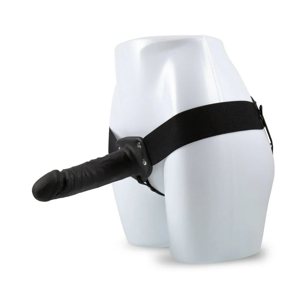 Dr. Skin 7 in. Hollow Strap-On Black thumbnail