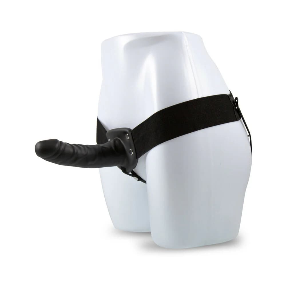 Dr. Skin 6 in. Hollow Strap-On Black thumbnail