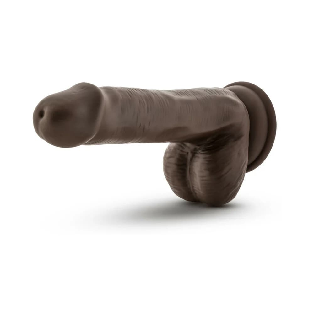 Loverboy Top Gun Tommy Realistic 6 in. Dildo with Balls Brown thumbnail