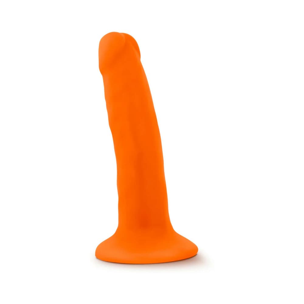 Neo 6 in. Dual Density Dildo Neon Orange thumbnail