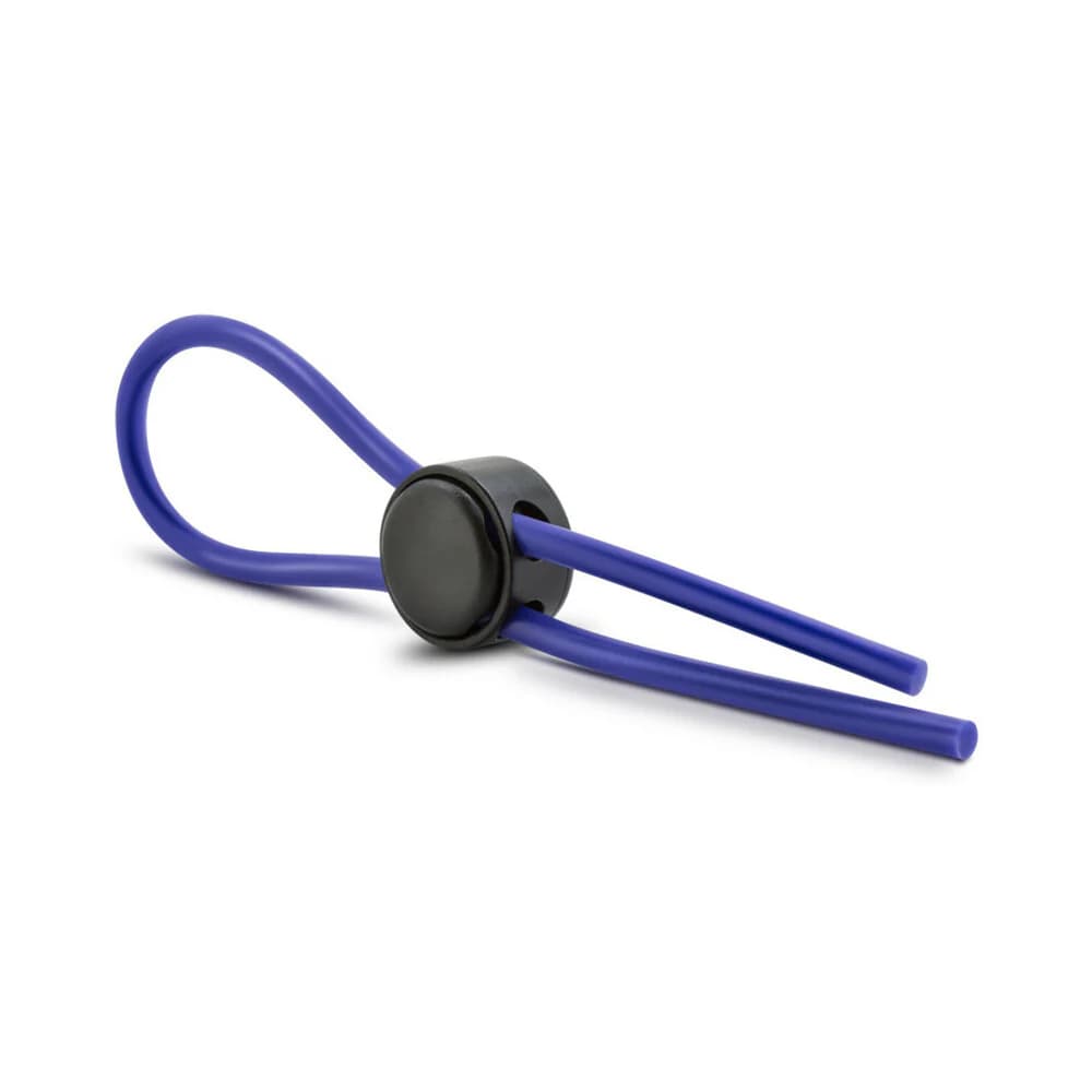 Stay Hard Silicone Loop Lasso/Bolo Cockring Blue thumbnail