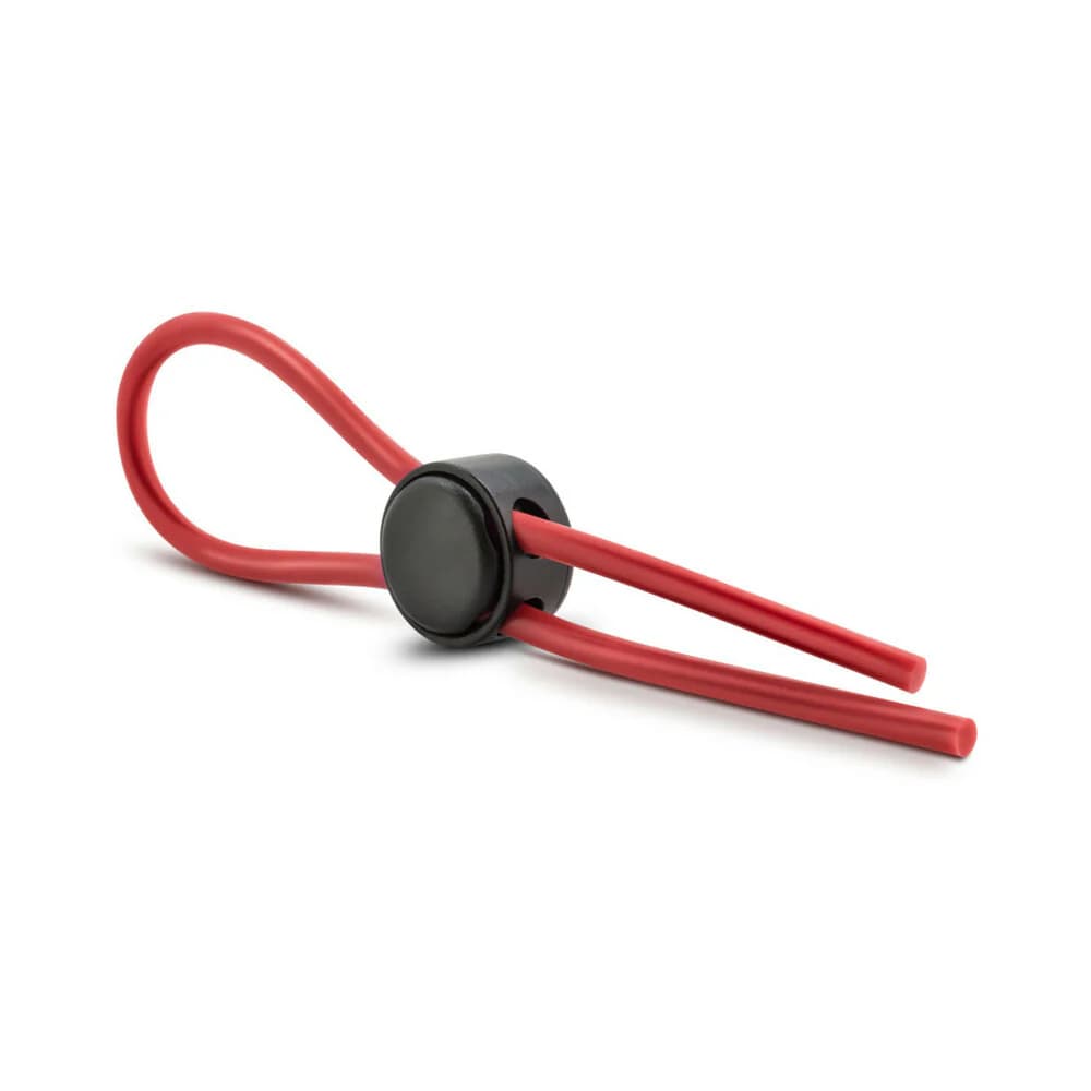 Stay Hard Silicone Loop Lasso/Bolo Cockring Red thumbnail