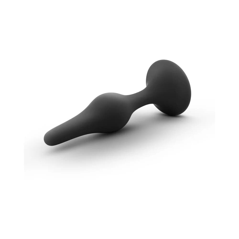 Luxe Silicone Beginner Plug Small Black thumbnail