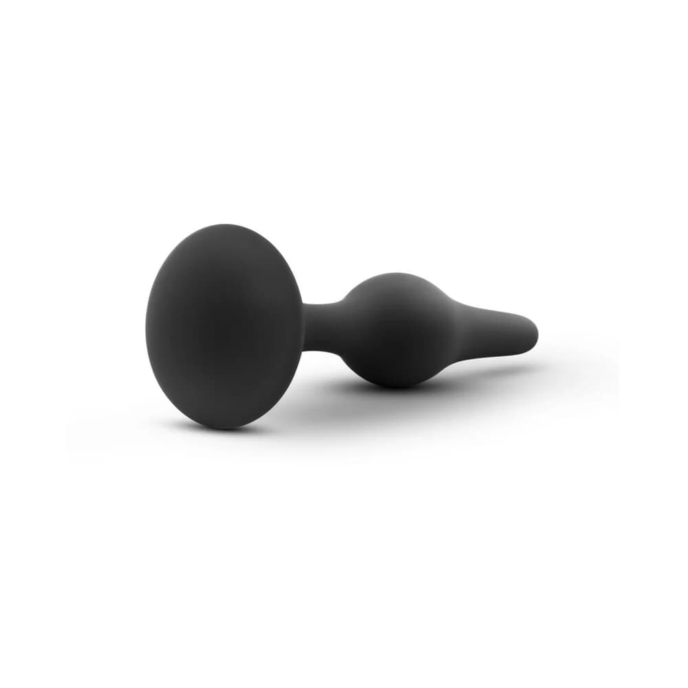 Luxe Silicone Beginner Plug Small Black thumbnail