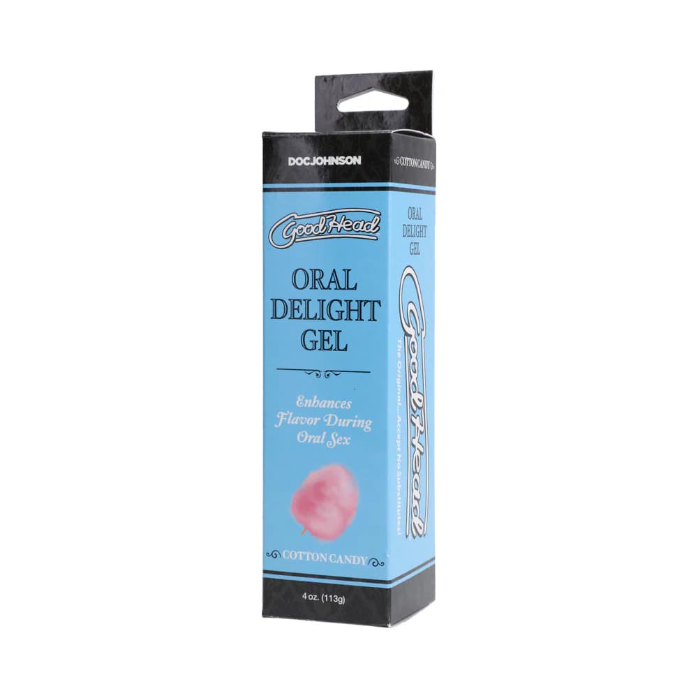 GoodHead Oral Delight Gel 4 oz Tube Cotton Candy thumbnail