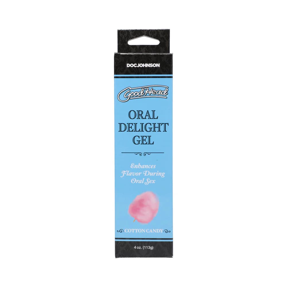 GoodHead Oral Delight Gel 4 oz Tube Cotton Candy thumbnail