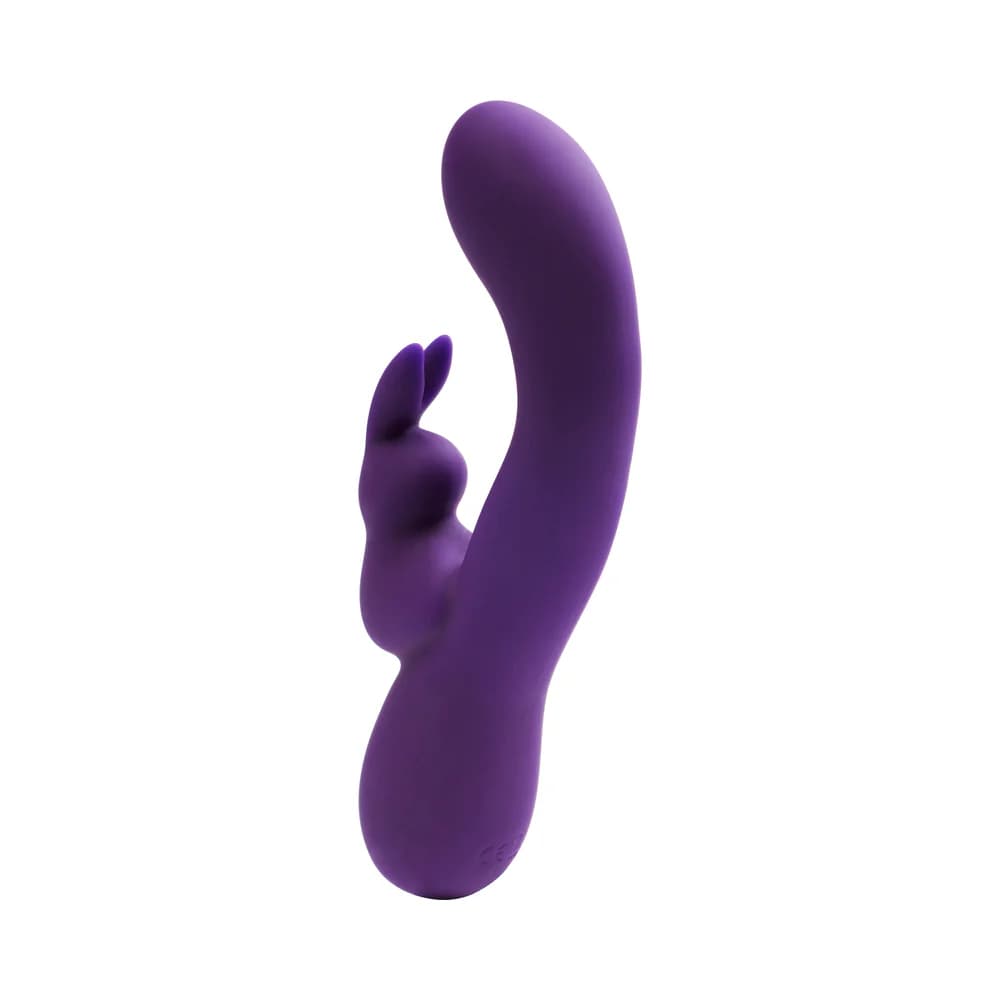 VeDO Kinky Bunny Rechargeable Rabbit Vibrator - Deep Purple thumbnail