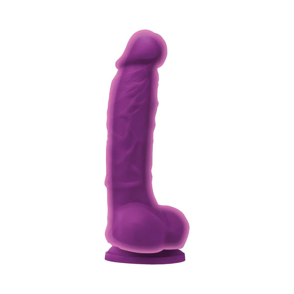 Colours Dual Density 5 in. Dildo Purple thumbnail