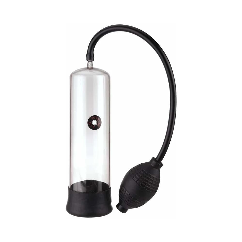 Pipedream Potent Developer Penis Pump Clear/Black thumbnail