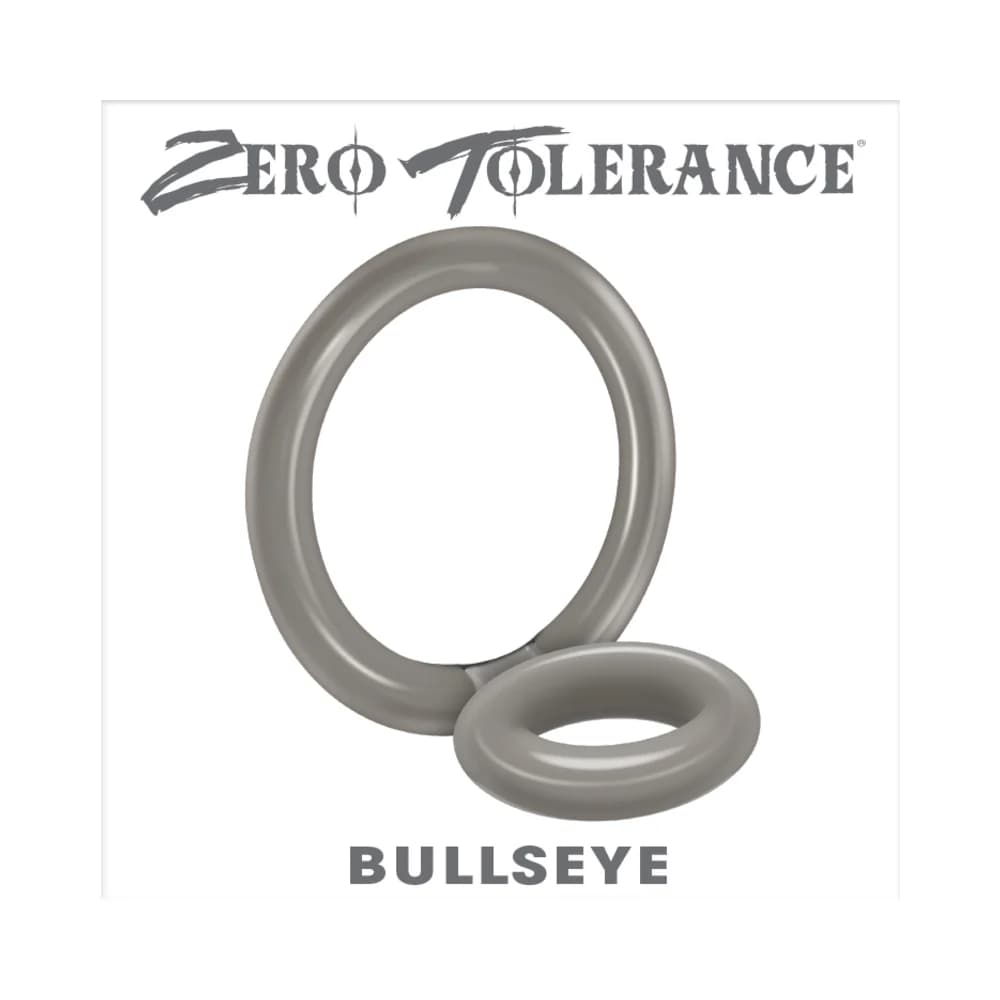 Zero Tolerance Bullseye Dual Ring Cockring Smoke thumbnail