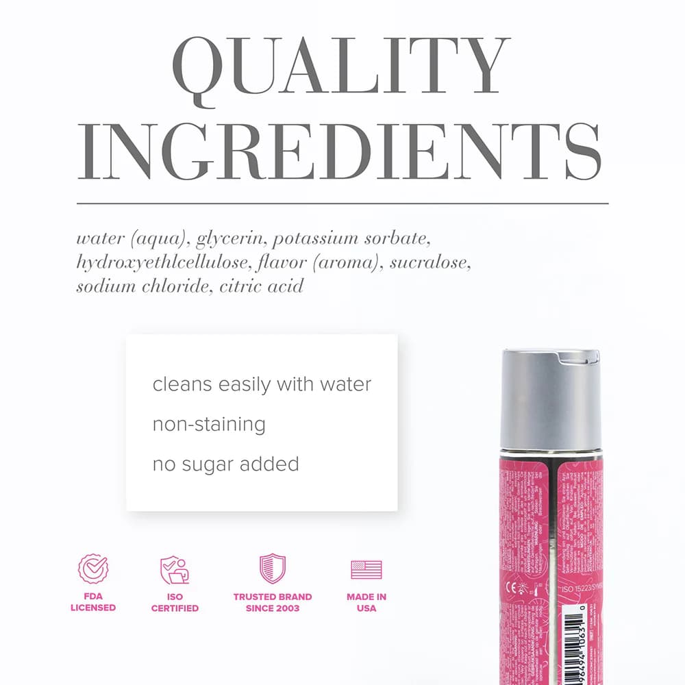 JO Candy Shop Cotton Candy Flavored Water-Based Lubricant 2 oz. thumbnail