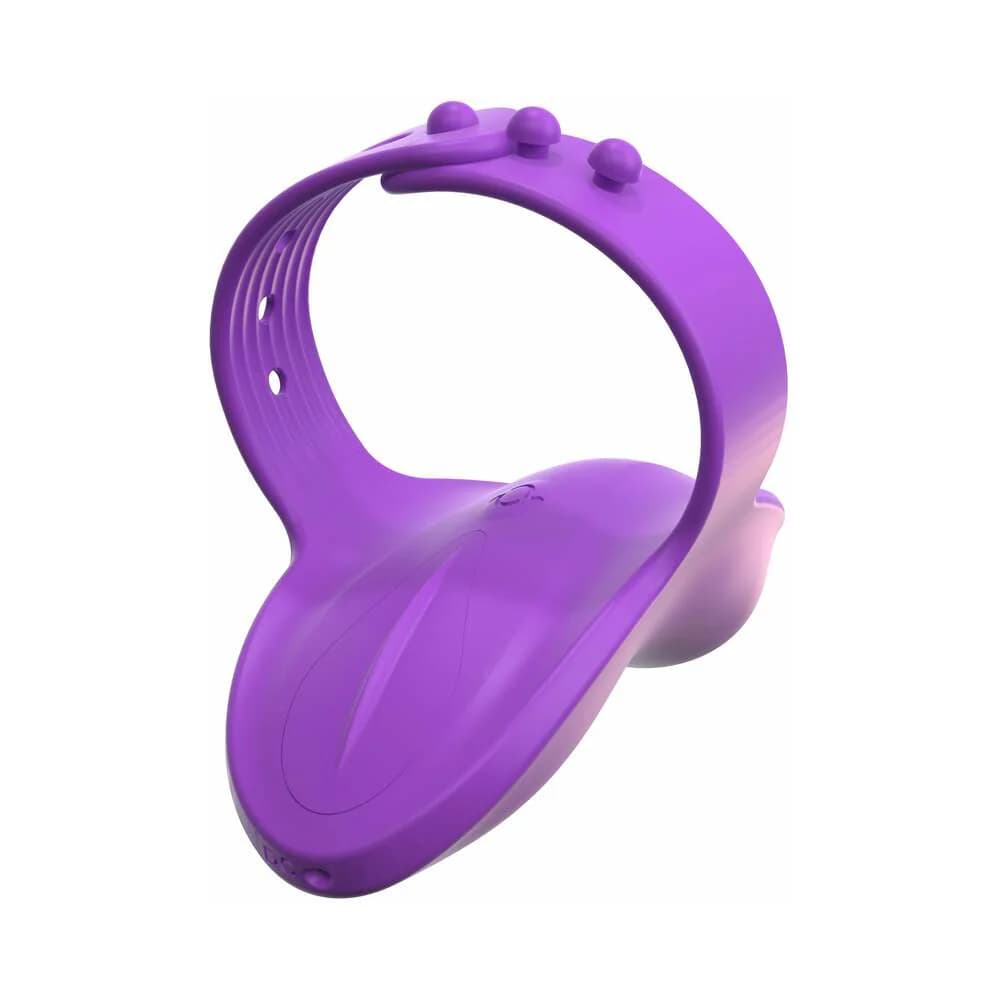 Fantasy For Her Rechargeable Adjustable Silicone Her Finger Vibe Purple thumbnail