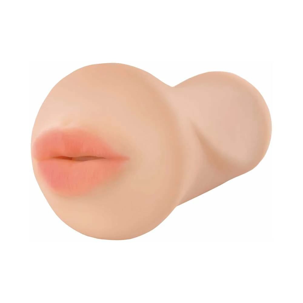 PDX Fuck Me Silly To Go Deep Throat Cocksucker Oral Mega Stroker Beige thumbnail