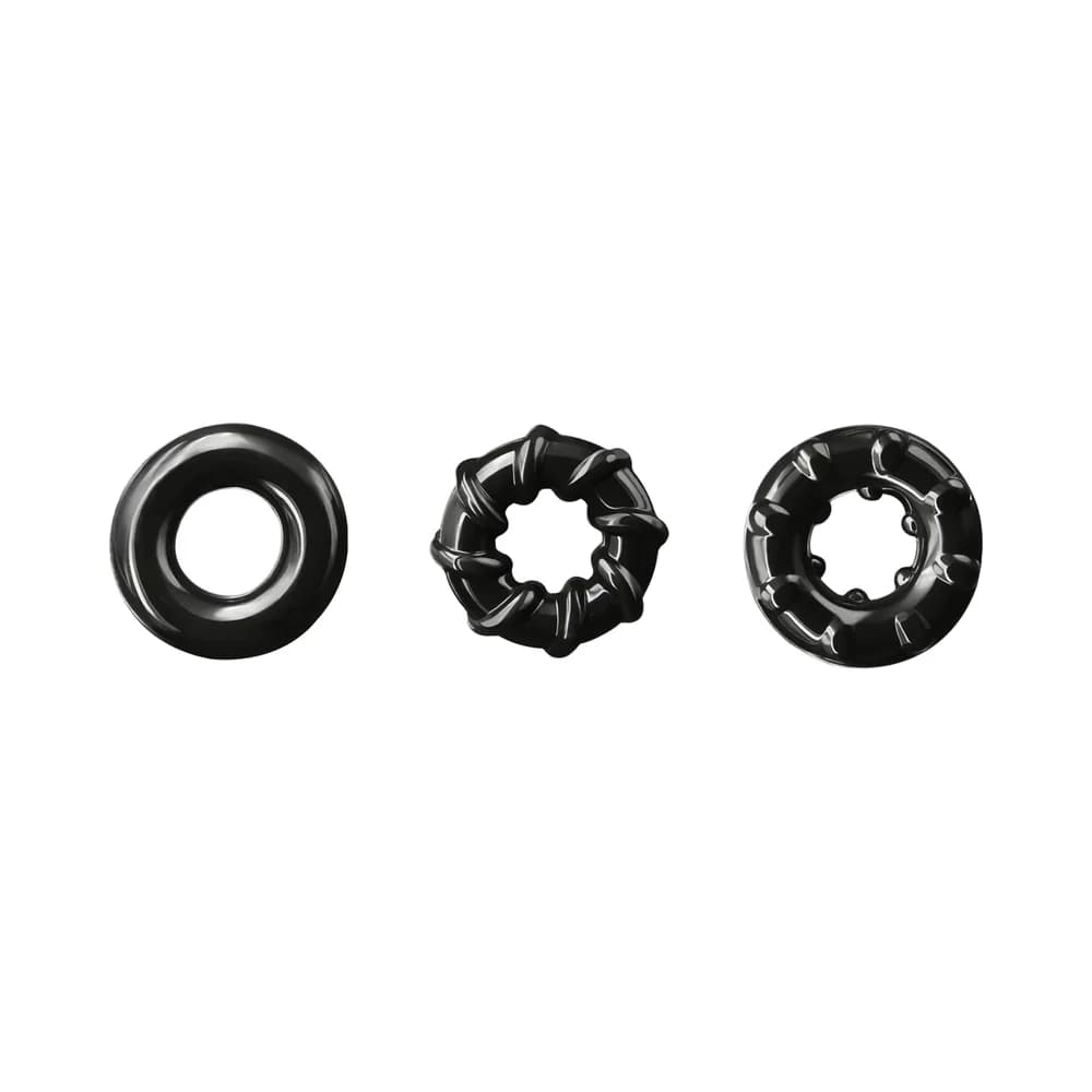 Renegade Dyno Rings 3-Pack Black thumbnail