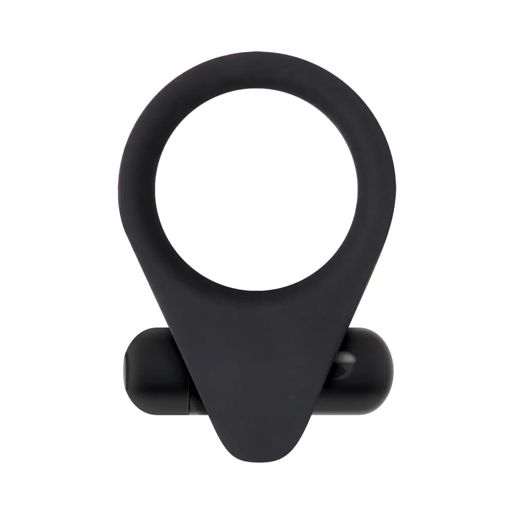 Zero Tolerance Black Knight Vibrating Cockring Black thumbnail