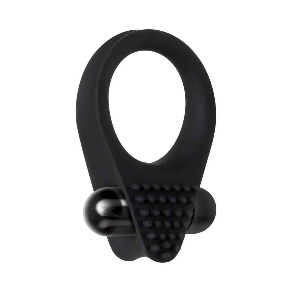Zero Tolerance Black Knight Vibrating Cockring Black thumbnail