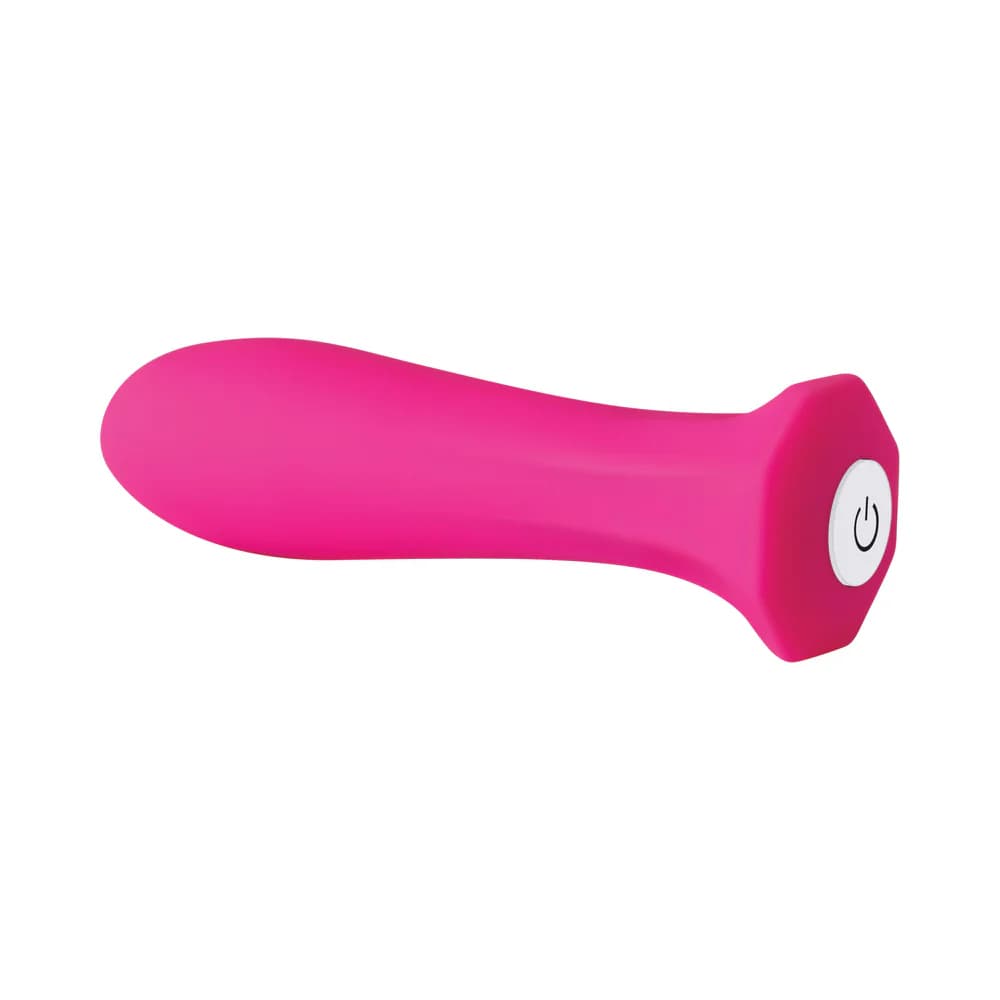 Evolved The Queen Rechargeable Silicone Mini Vibrator Pink thumbnail