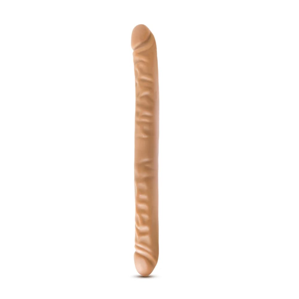 Dr. Skin 18 in. Double Dildo Tan thumbnail