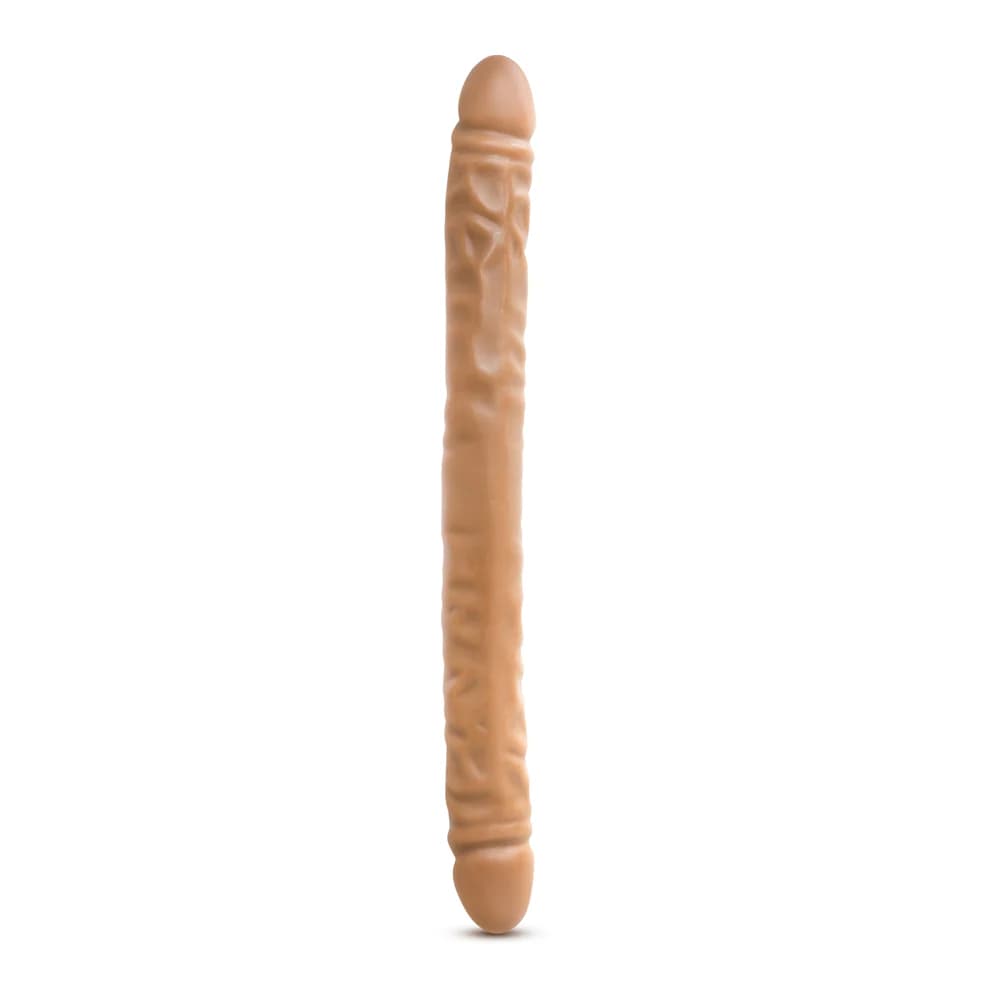 Dr. Skin 18 in. Double Dildo Tan thumbnail