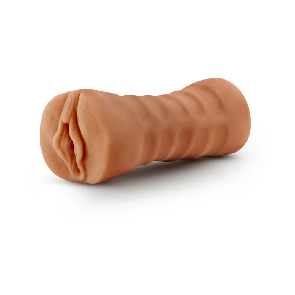 M for Men Sofia Vagina Stroker with Bullet Vibrator Tan thumbnail