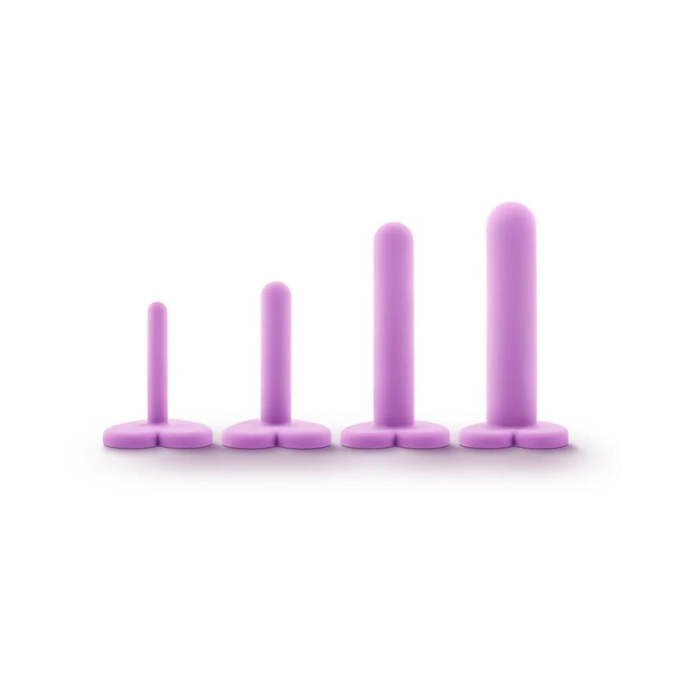 Wellness 4-Piece Silicone Dilator Kit Purple thumbnail