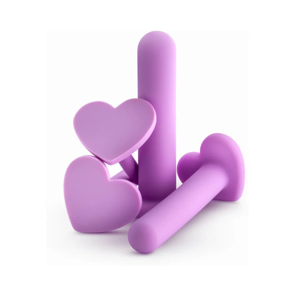 Wellness 4-Piece Silicone Dilator Kit Purple thumbnail