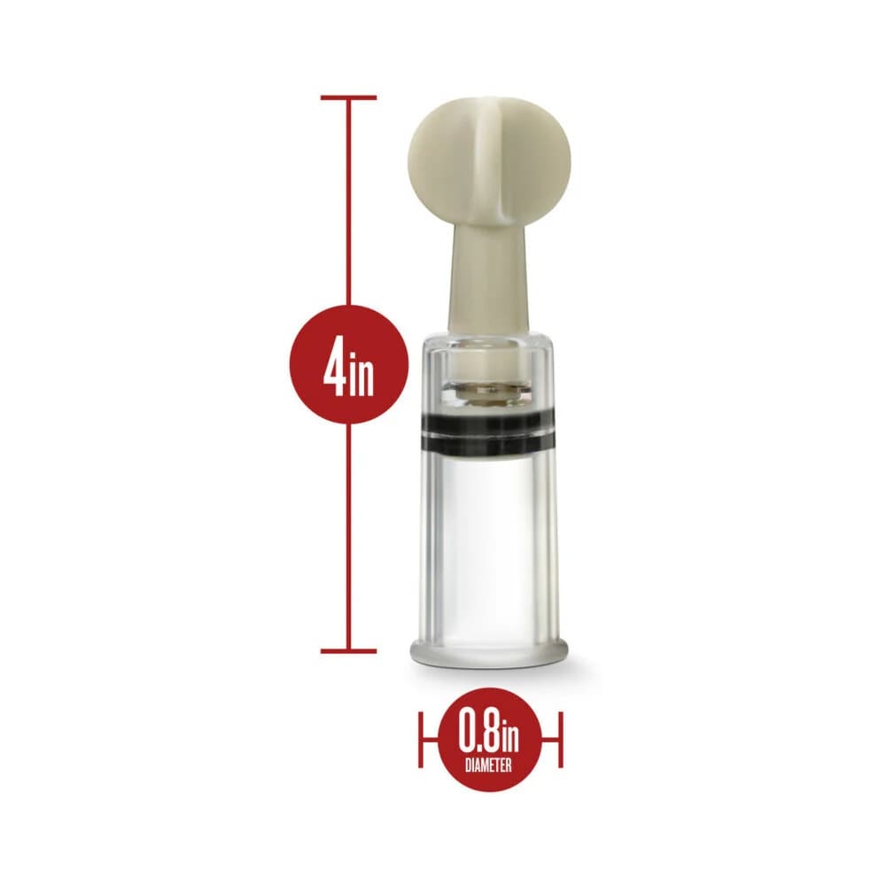 Temptasia Clit and Nipple Twist Suckers 3-Piece Set Clear thumbnail
