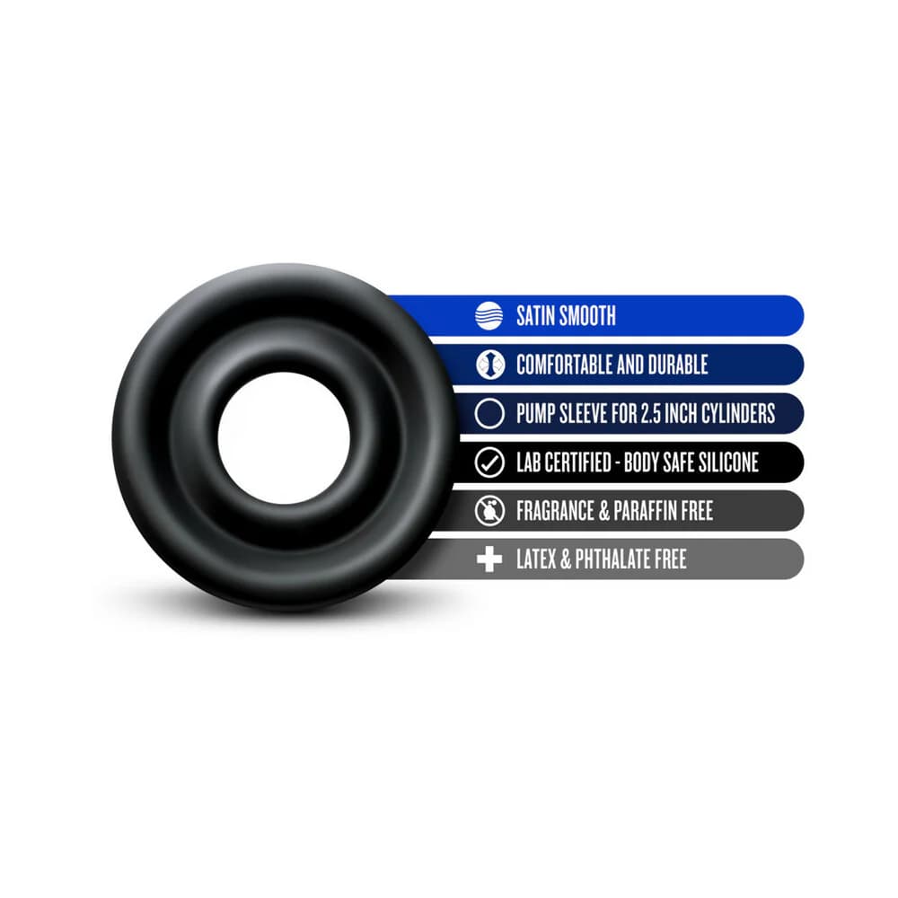 Performance Silicone Pump Sleeve Large Black thumbnail