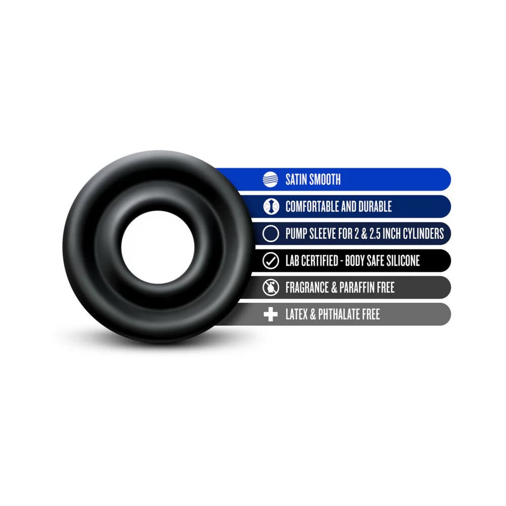 Performance Silicone Pump Sleeve Medium Black thumbnail