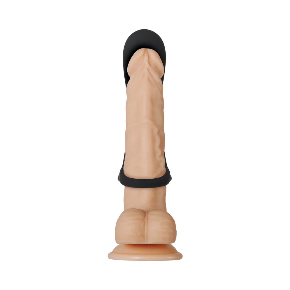 Zero Tolerance Cock Armor Rechargeable Vibrating Silicone Cock Sheath Black thumbnail