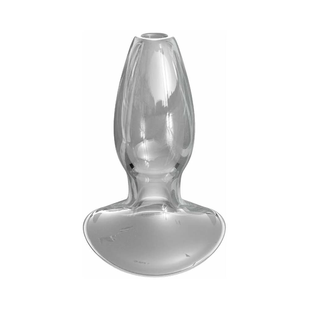 Anal Fantasy Elite Collection Beginner's Anal Gaper Glass Tunnel Plug Clear thumbnail