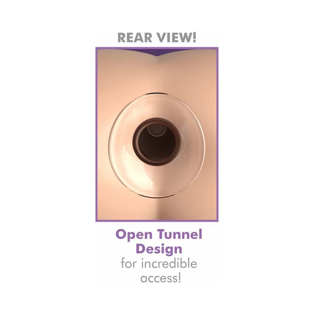 Anal Fantasy Elite Collection Beginner's Anal Gaper Glass Tunnel Plug Clear thumbnail