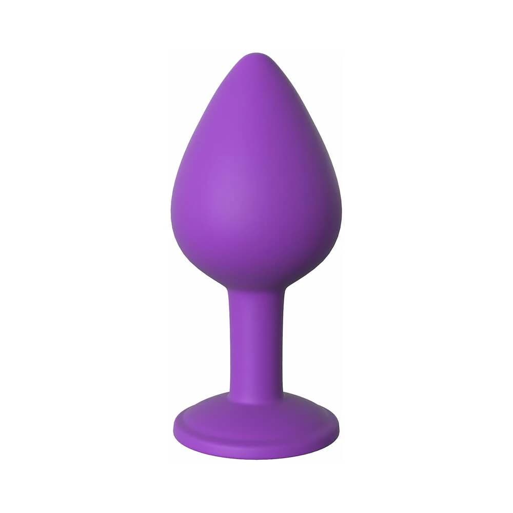 Fantasy For Her Silicone Her Little Gem Medium Plug Purple thumbnail