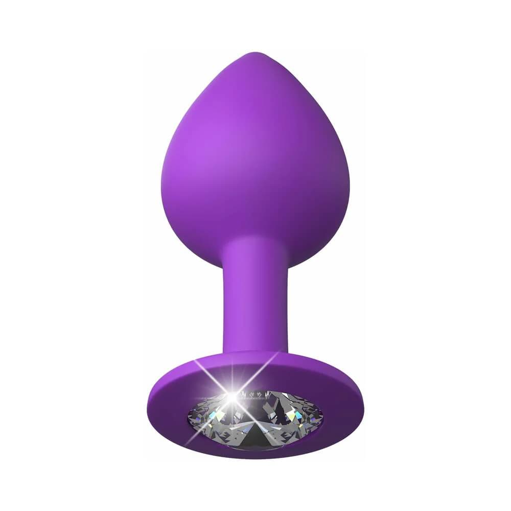 Fantasy For Her Silicone Her Little Gem Medium Plug Purple thumbnail