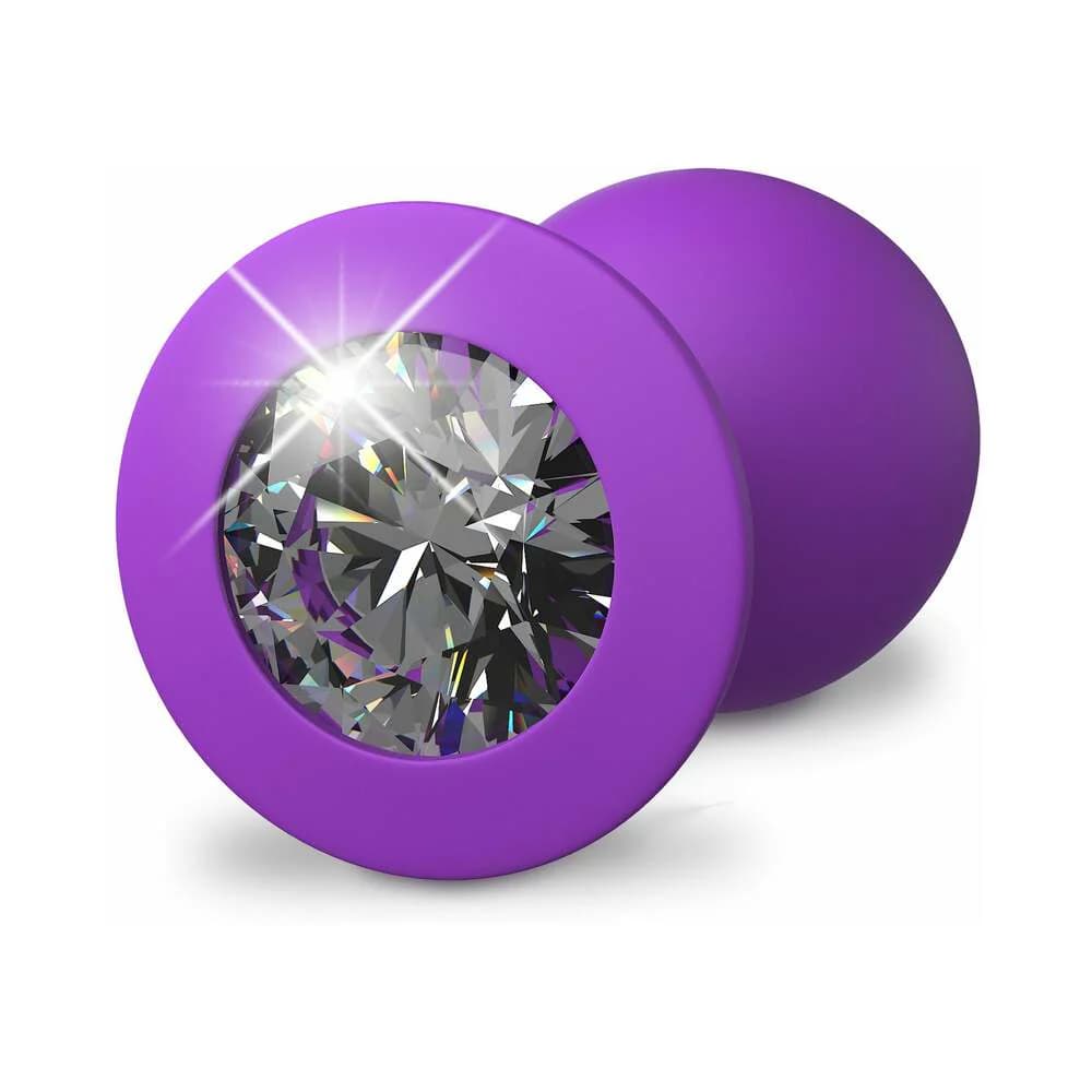 Fantasy For Her Silicone Her Little Gem Medium Plug Purple thumbnail