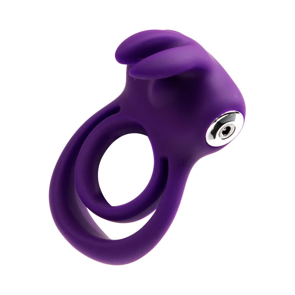 VeDo Thunder Bunny Rechargeable Dual C Ring Purple thumbnail