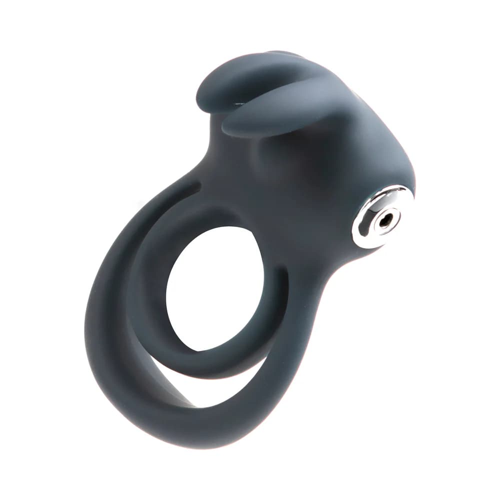 VeDo Thunder Bunny Rechargeable Dual Cockring Black thumbnail