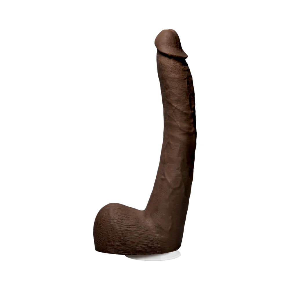 Signature Cocks Isiah Maxwell 10 Inch ULTRASKYN Cock Chocolate thumbnail
