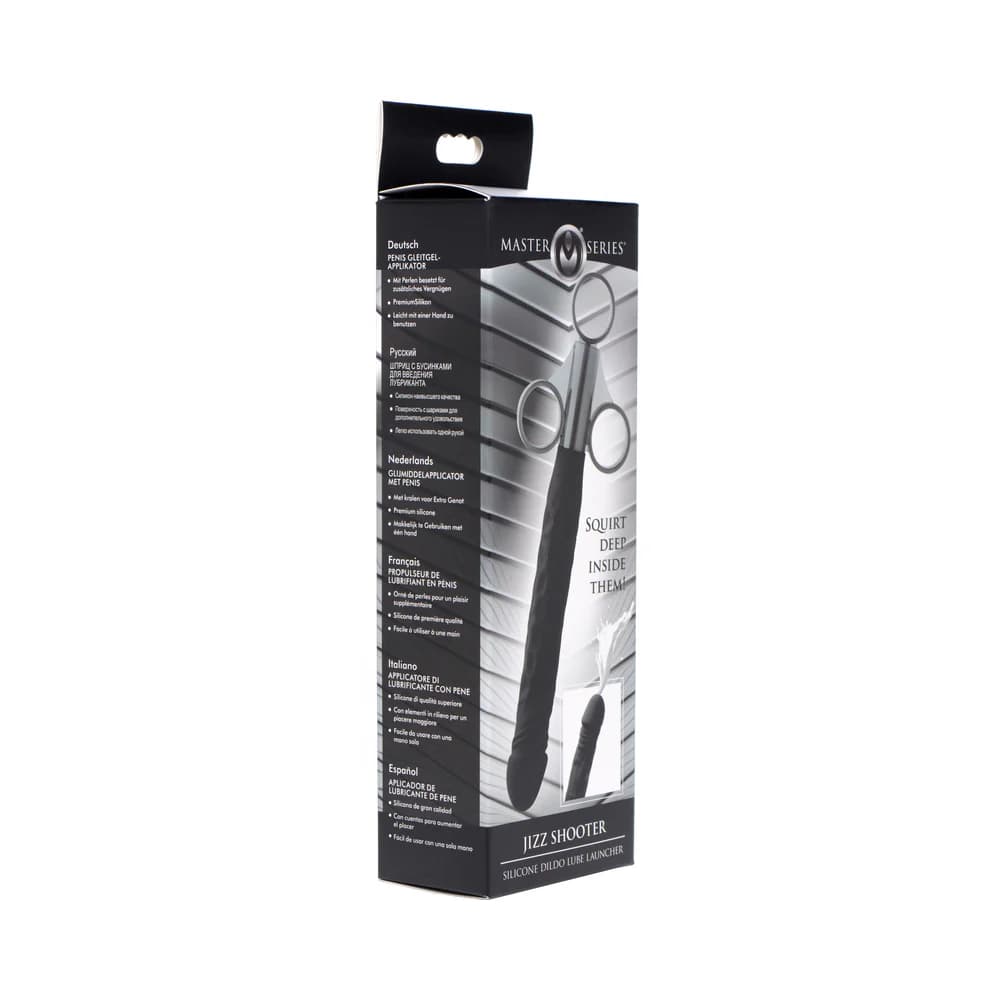 Master Series Jizz Shooter Silicone Dildo Lube Launcher