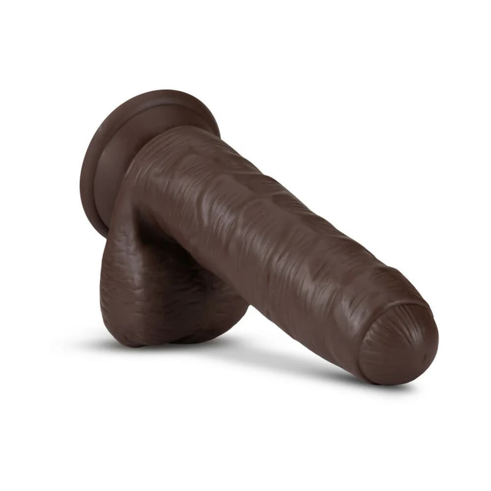 Loverboy Pierre The Chef Realistic 7 in. Dildo with Balls Brown thumbnail