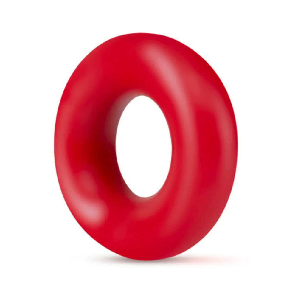 Stay Hard Donut Rings Cockring 2-Pack Red thumbnail