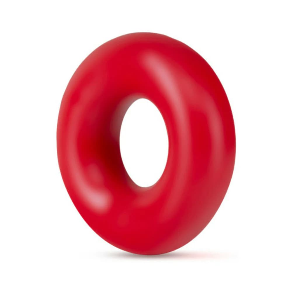 Stay Hard Donut Rings Oversized Cockring 2-Pack Red thumbnail