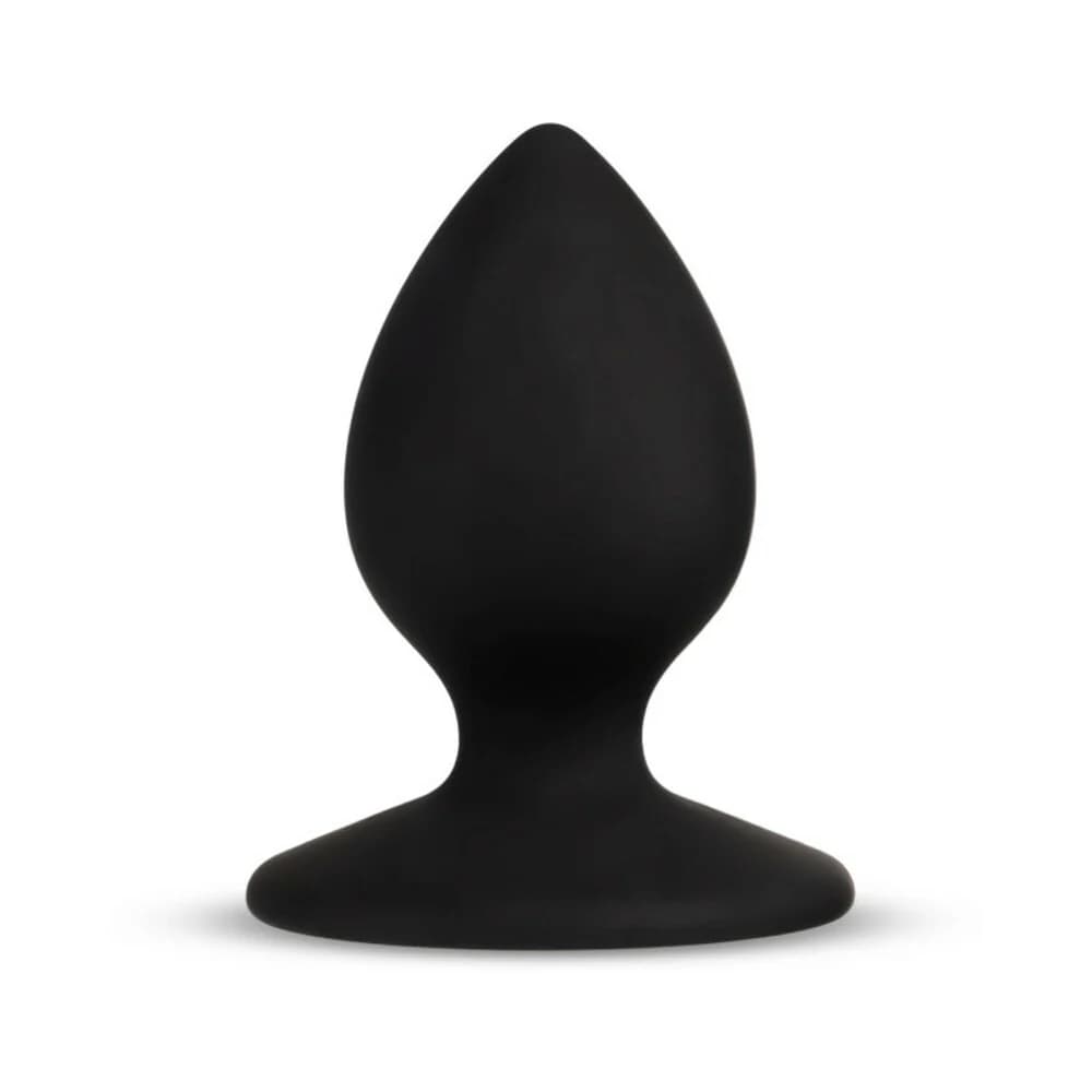 Temptasia 'Slut' Silicone Anal Plug Black thumbnail