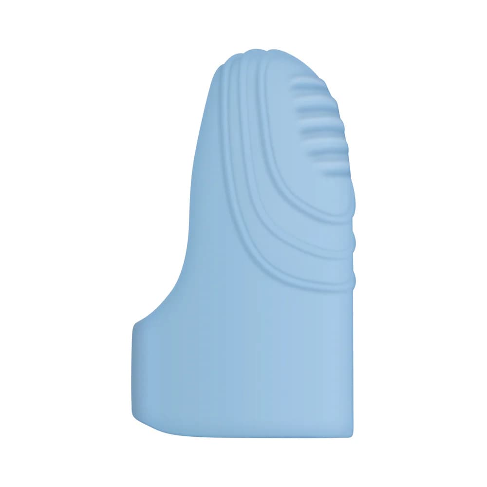 Evolved Fingerlicious Rechargeable Silicone Finger Vibrator Blue thumbnail