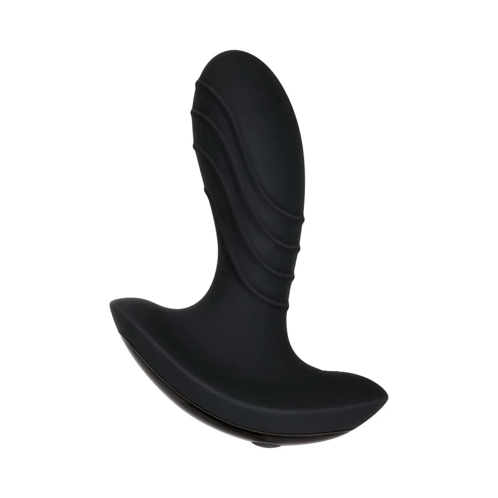 Zero Tolerance The Gentleman Rechargeable Vibrating Silicone Prostate Massager Black thumbnail